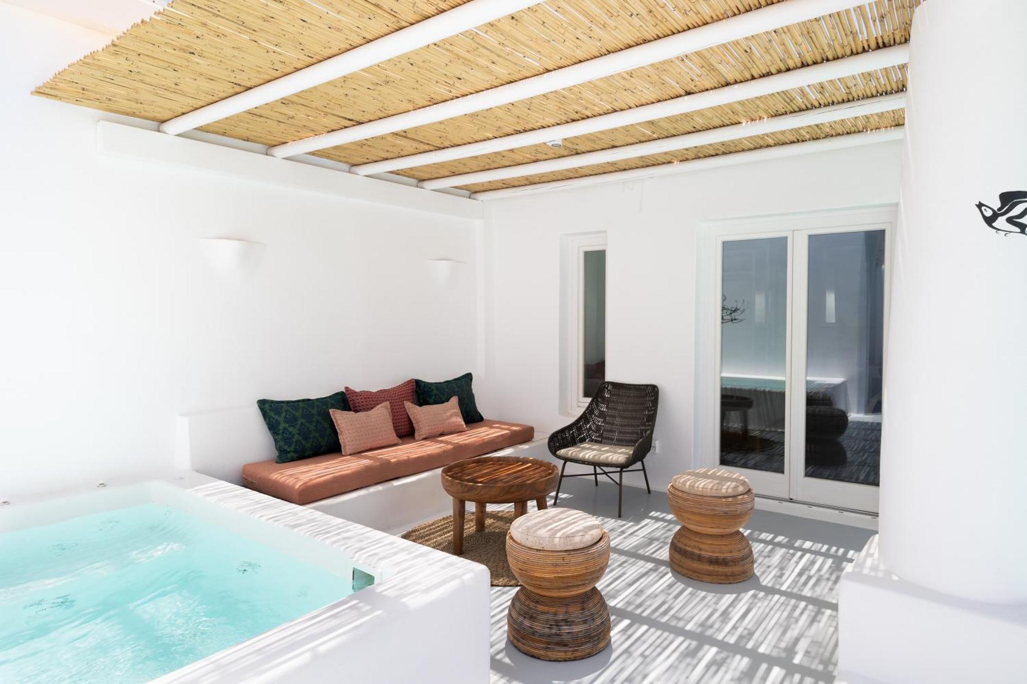Frati Villas Beachfront Perivolos  Bagian luar foto
