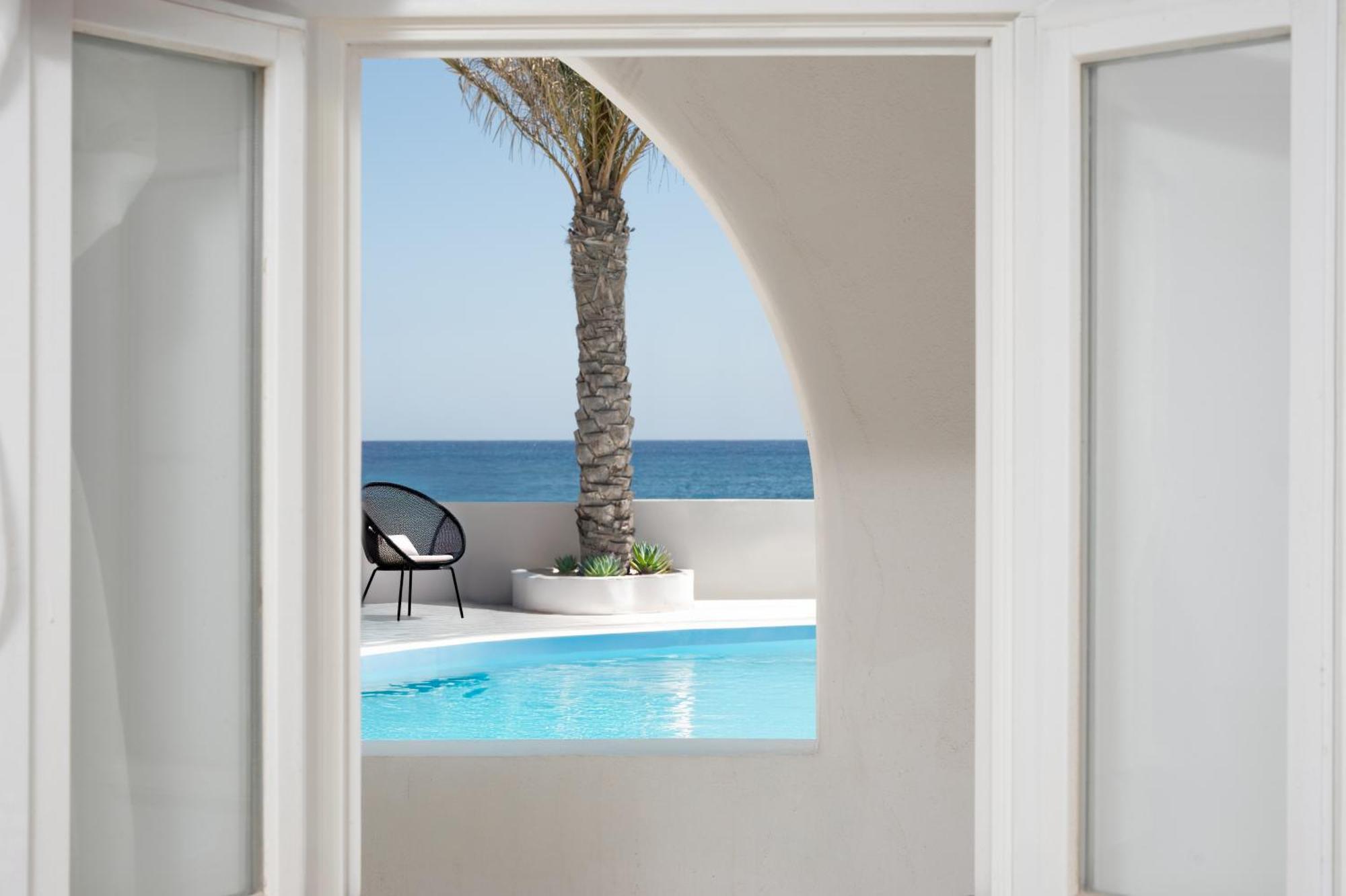 Frati Villas Beachfront Perivolos  Bagian luar foto