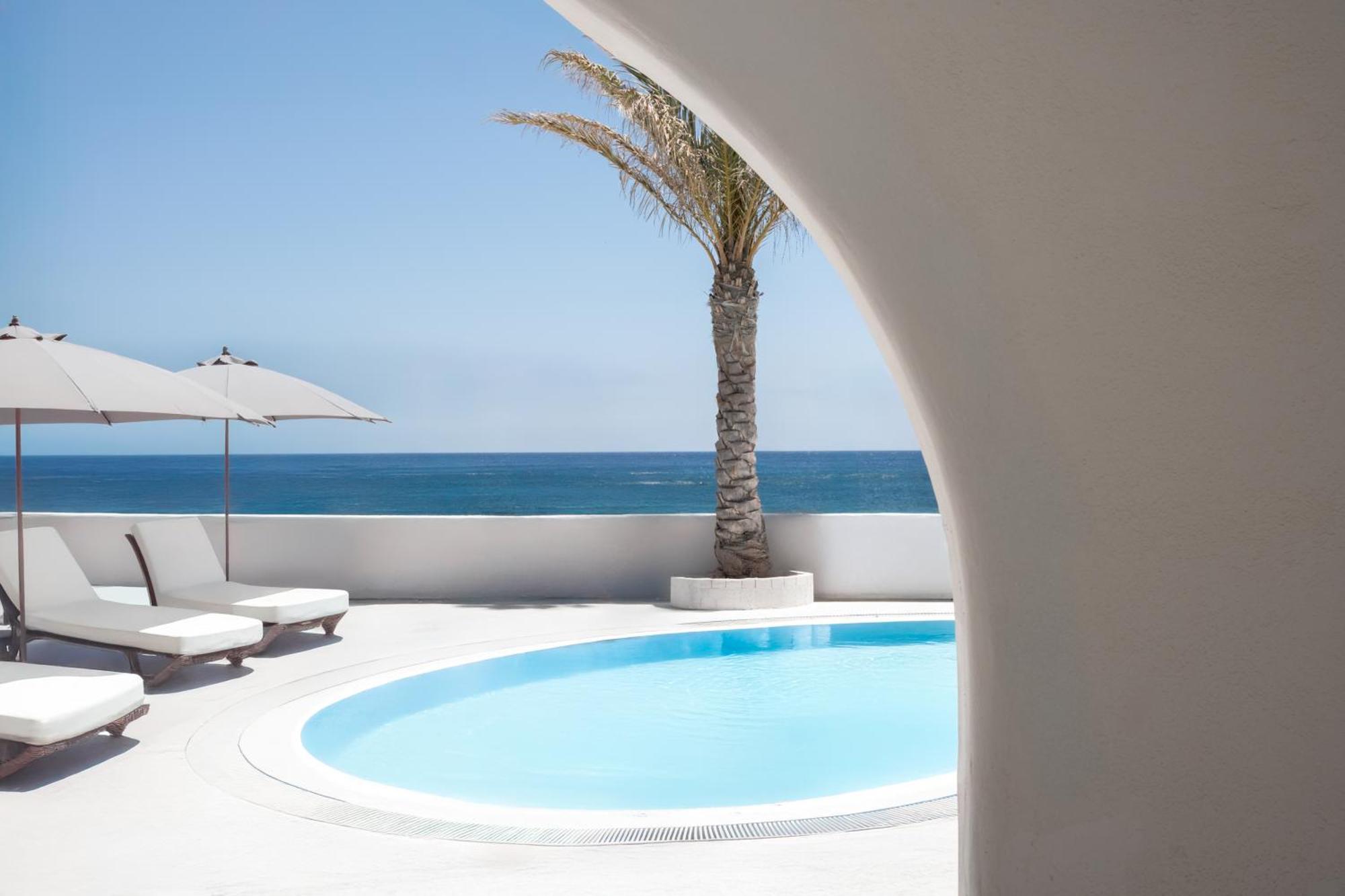 Frati Villas Beachfront Perivolos  Bagian luar foto